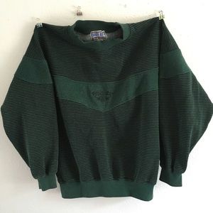 Vintage Bugle Boy unique color crew sweater